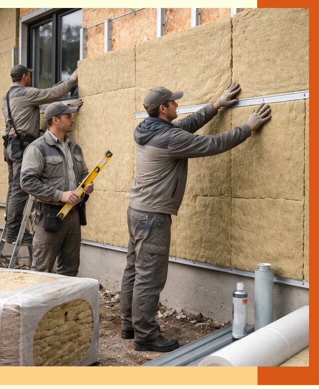 Утепление дома из SIP панелей в Лобне от 6402 руб./м² под ключ | ТепломастерЛбн