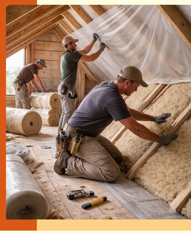 Утепление крыши изнутри в Лобне: профессионально и надежно