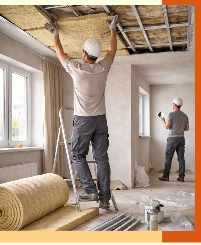 Утепление потолка в частном доме в Лобне от 981 руб./м² — работы под ключ | ТепломастерЛбн