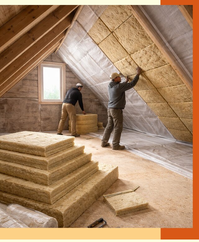 Утепление мансарды в Лобне от 2582 руб/м2 — комплексно и под ключ | ТепломастерЛбн