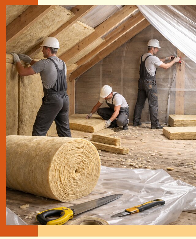 Профессиональное утепление мансарды в Лобне качественно и надежно