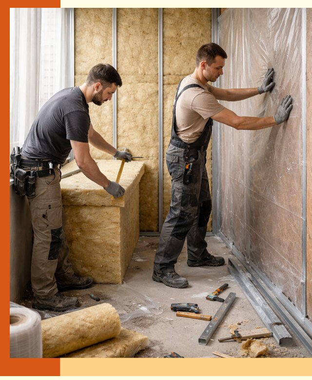 Профессиональное утепление лоджии в Лобне эффективно и надежно