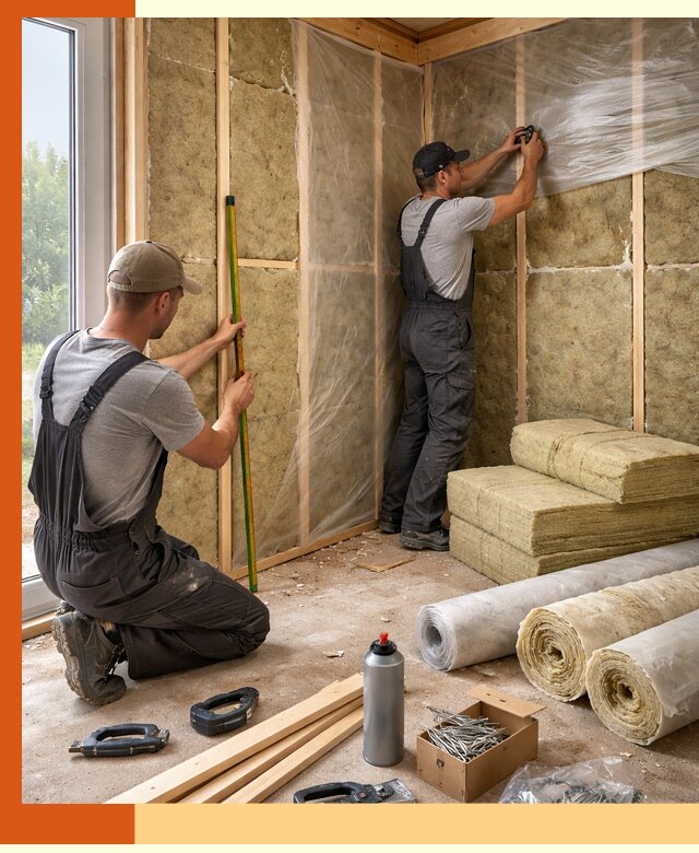 Профессиональное утепление веранды и крыльца в Лобне