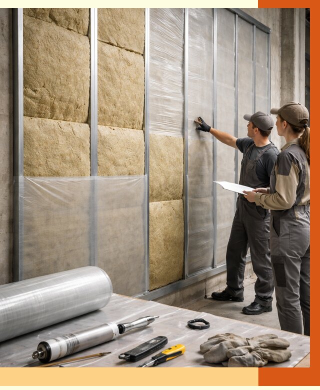 Утепление склада химсырья в Лобне от 4647 руб. под ключ | ТепломастерЛбн