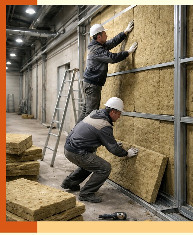 Утепление цеха под ключ в Лобне с гарантией качества