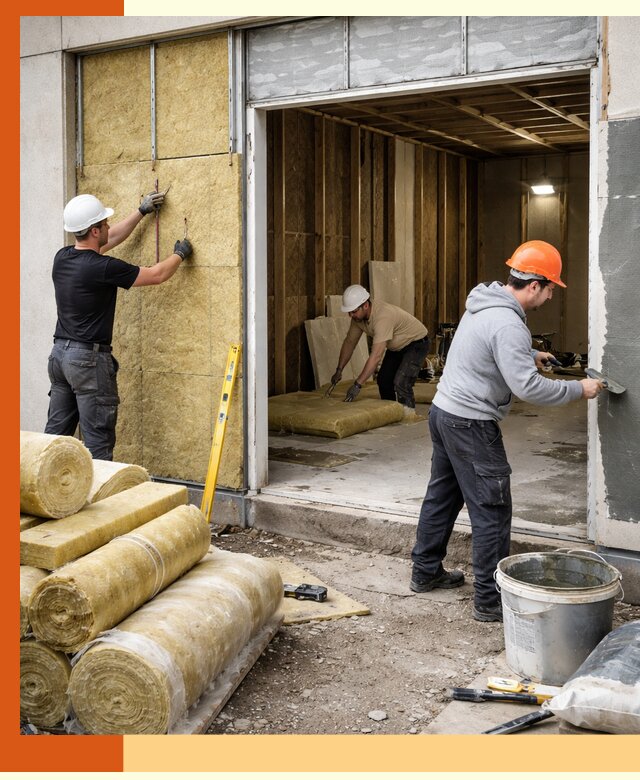 Утепление торгового павильона в Лобне — качественно и энергоэффективно