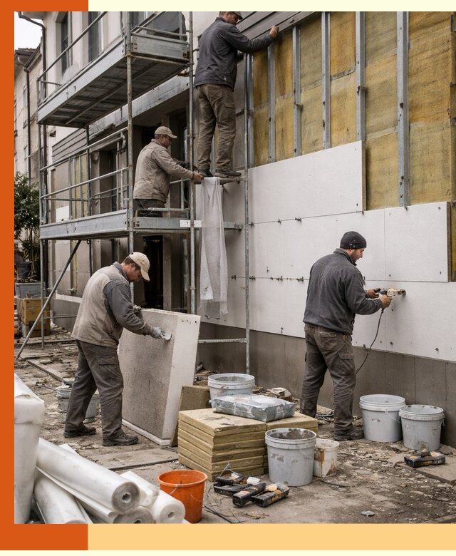 Утепление гостиницы под ключ в Лобне с гарантией качества