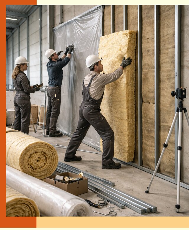 Утепление складского терминала в Лобне профессионально и надёжно