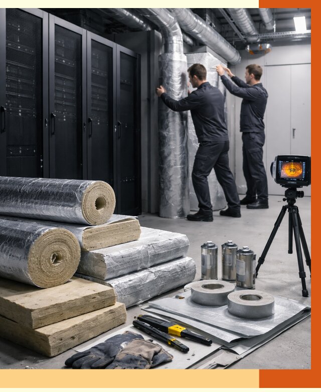 Утепление серверной в Лобне от 8777 руб./м² — комплексно под ключ | ТепломастерЛбн