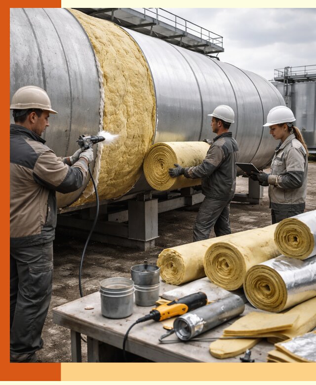 Утепление цистерны в Лобне — утеплители и монтаж под ключ
