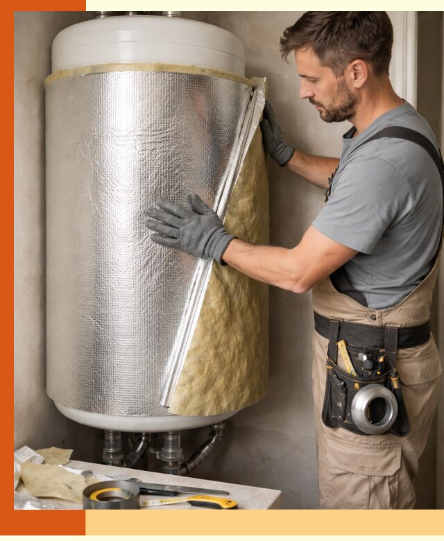 Утепление бойлера в Лобне для снижения теплопотерь и экономии энергии