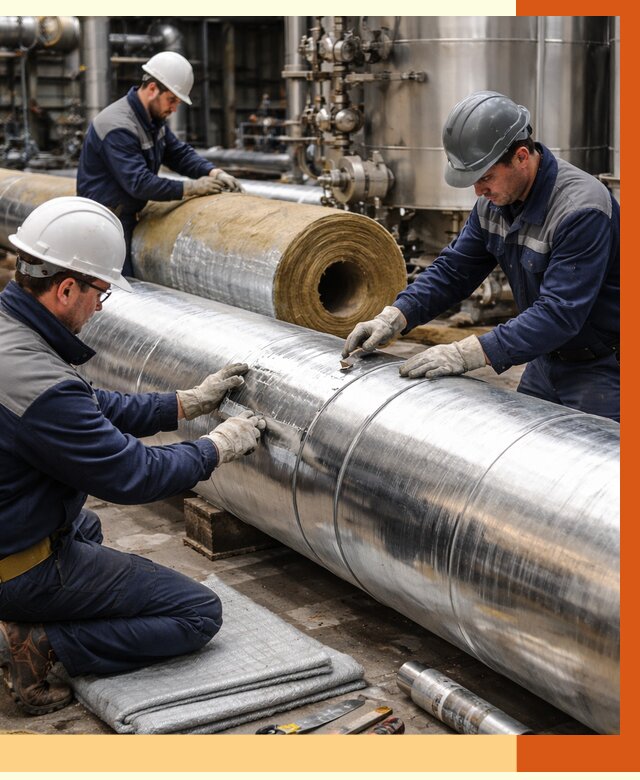 Утепление технологического оборудования в Лобне от 4337 руб. за м2 | ТепломастерЛбн