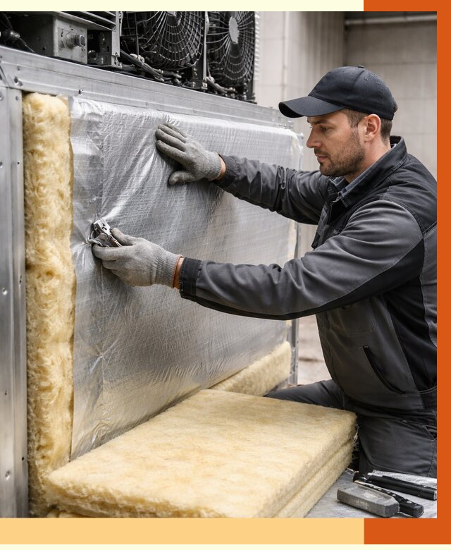 Утепление холодильного агрегата в Лобне от 8777 руб. под ключ | ТепломастерЛбн