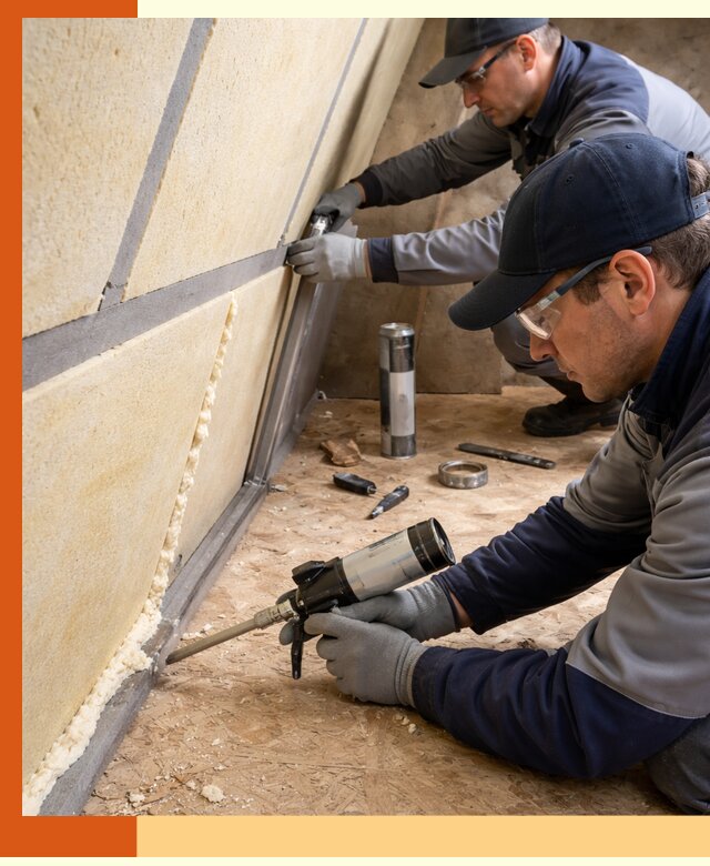 Герметизация стыков ППУ в Лобне — надежное уплотнение швов