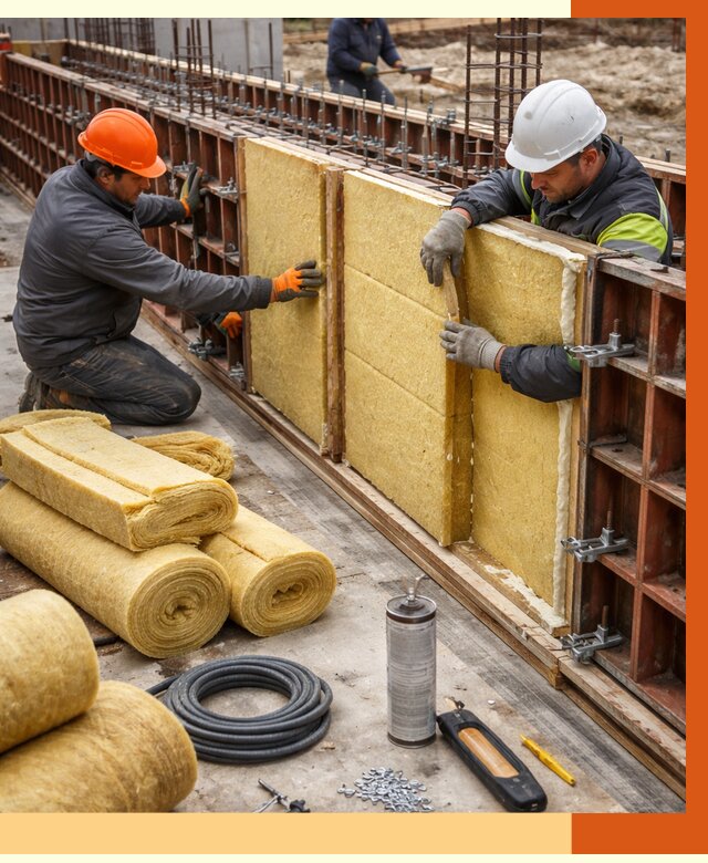 Теплоизоляция опалубки в Лобне от 7435 руб. за м2 — услуги и монтаж | ТепломастерЛбн