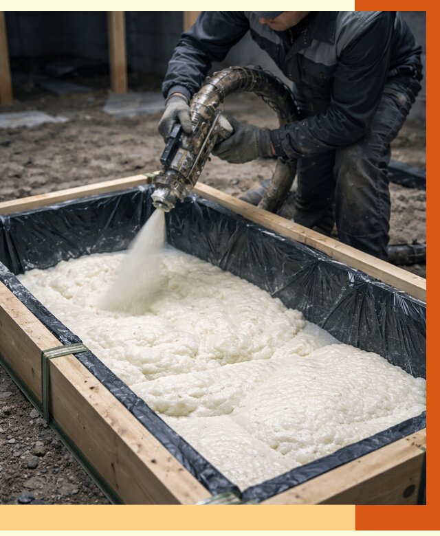 Заливка ППУ в формы в Лобне от 2582 руб. — утепление форм под ключ | ТепломастерЛбн