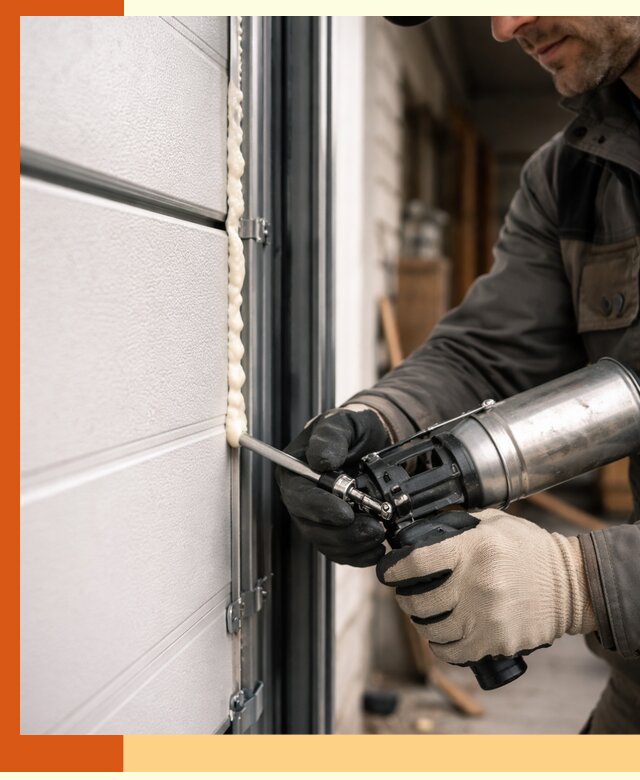 Заполнение пустот ворот в Лобне профессионально и герметично