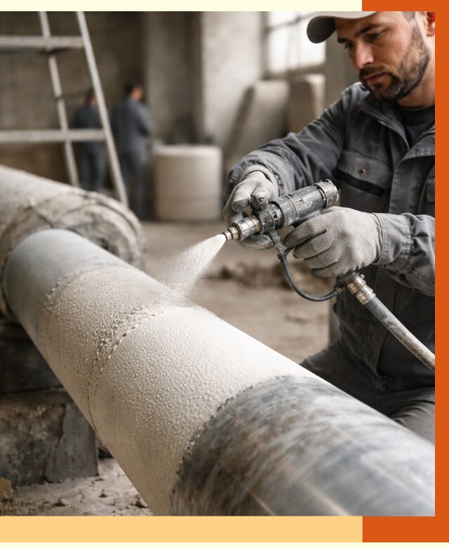 Утепление труб жидкой теплоизоляцией в Лобне от 7745 руб. под ключ | ТепломастерЛбн