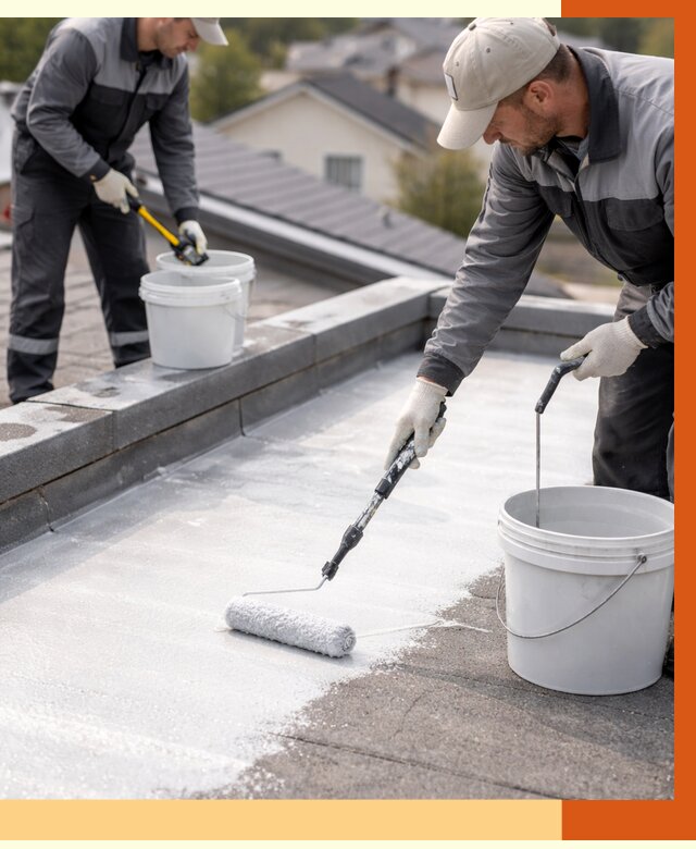 Утепление кровли жидкой теплоизоляцией в Лобне от 2220 руб./м2 | ТепломастерЛбн