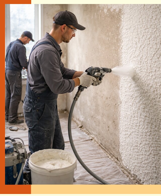 Утепление стен жидкой теплоизоляцией в Лобне для квартир и домов