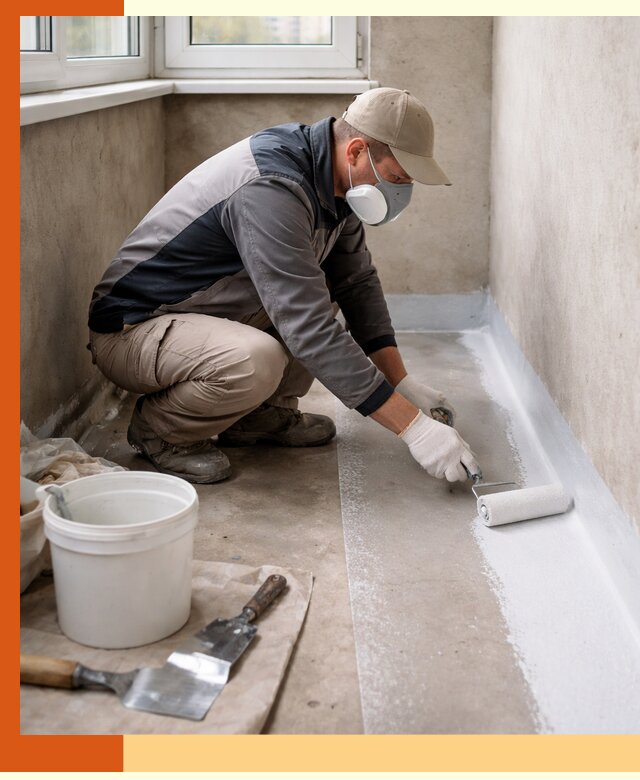 Утепление балкона жидкой теплоизоляцией в Лобне