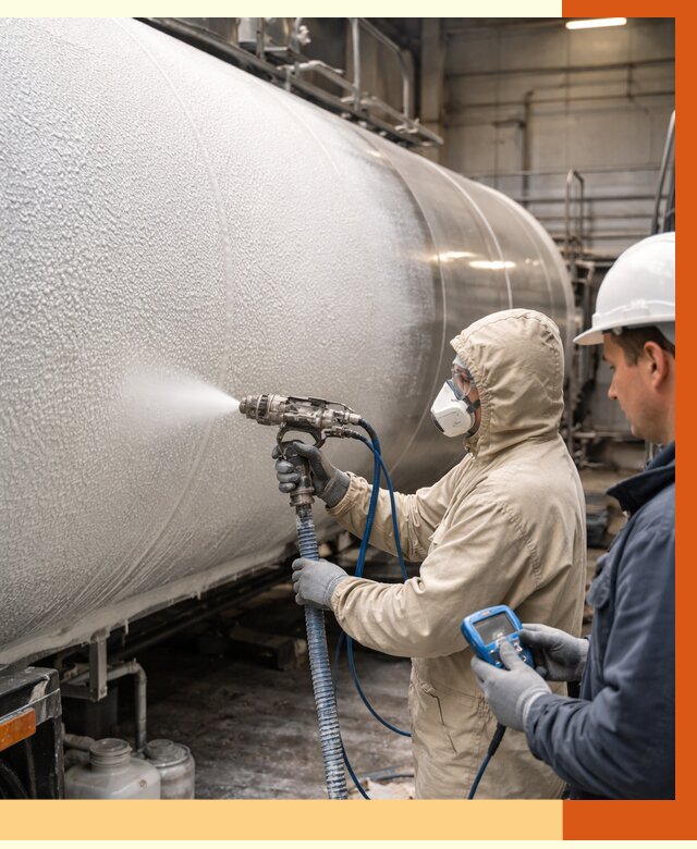 Утепление автоцистерны жидкой теплоизоляцией в Лобне от 14973 руб. под ключ | ТепломастерЛбн