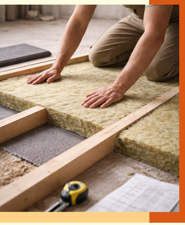 Шумоизоляция пола в Лобне от 1291 руб./м² — профессиональная звукоизоляция | ТепломастерЛбн