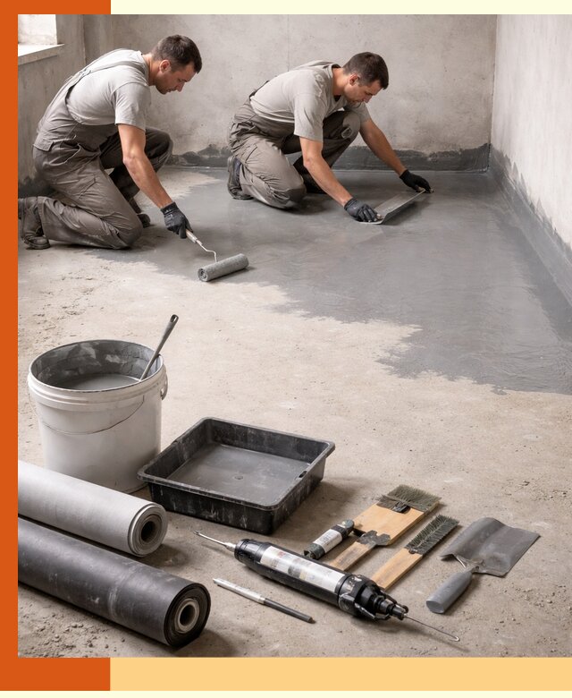 Гидроизоляция пола в Лобне — надежная защита от влаги и протечек