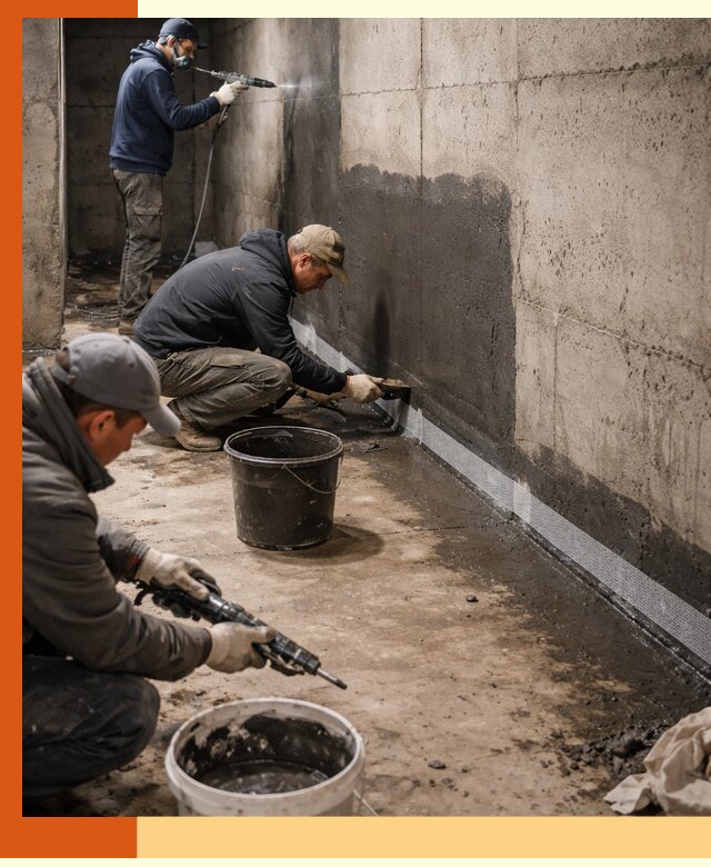 Гидроизоляция подвала в Лобне — комплексная защита от влаги