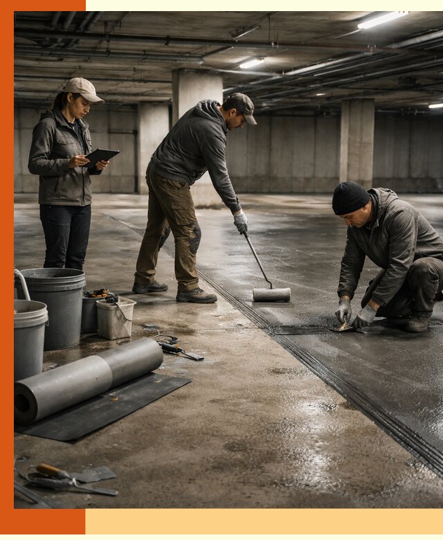 Гидроизоляция паркинга в Лобне: качественная защита зданий