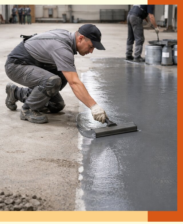 Гидроизоляция промышленного пола в Лобне от 1239 руб./м2 — ТепломастерЛбн специалисты под ключ