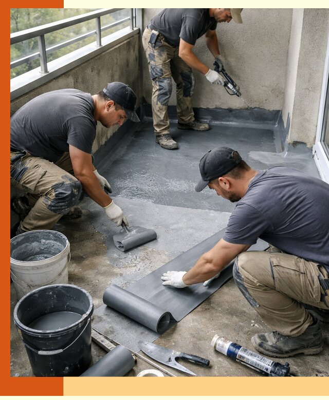 Гидроизоляция балкона в Лобне: надежная защита от протечек