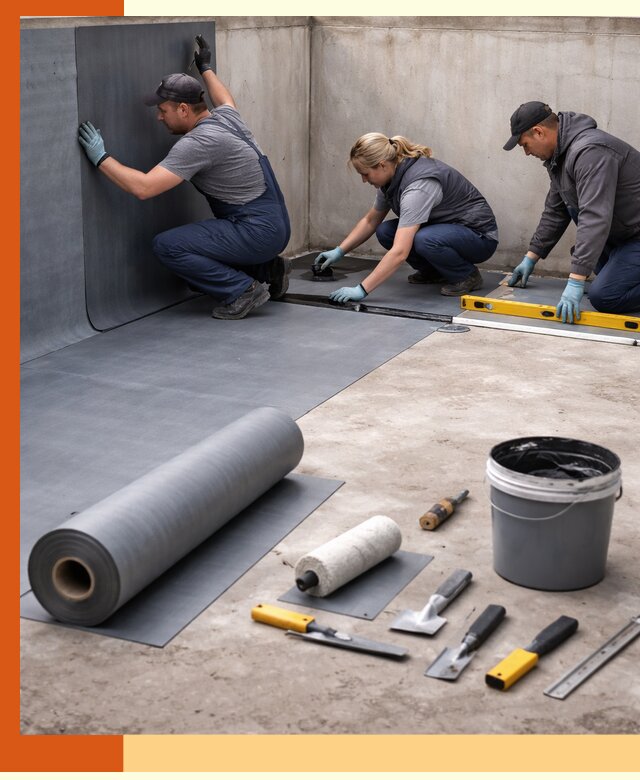 Гидроизоляция бассейна под ключ в Лобне — надежная защита и герметизация