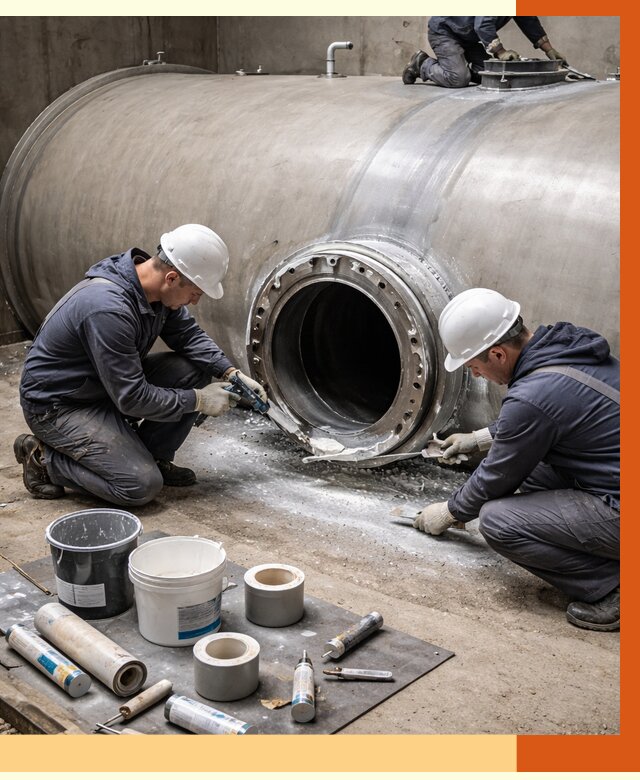 Гидроизоляция резервуара с топливом в Лобне от 77445 руб. под ключ | ТепломастерЛбн