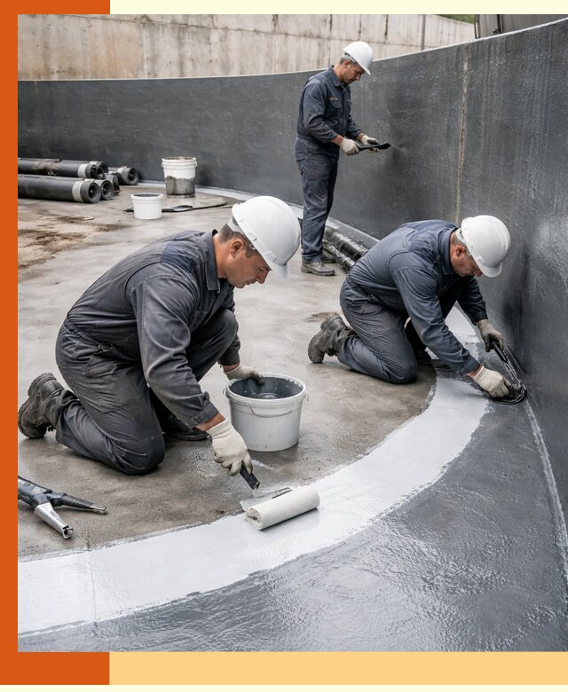 Гидроизоляция резервуара для топлива в Лобне