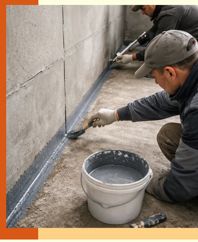 Гидроизоляция швов зданий и конструкций в Лобне