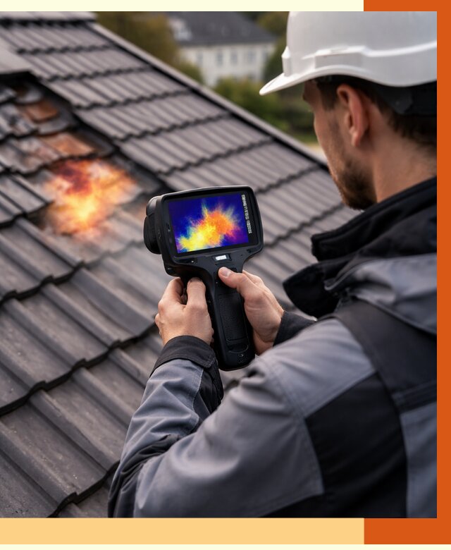 Тепловизионное обследование кровли в Лобне от 4647 руб. — ТепломастерЛбн под ключ