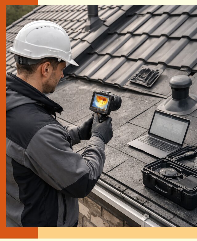 Тепловизионное обследование кровли в Лобне для выявления дефектов