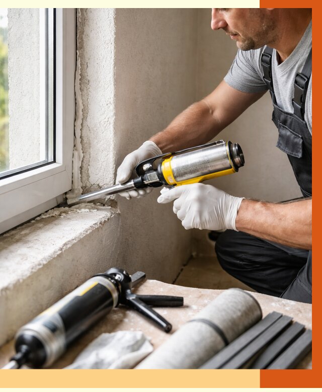 Герметизация стыков и примыканий в Лобне от 1239 руб. под ключ | ТепломастерЛбн