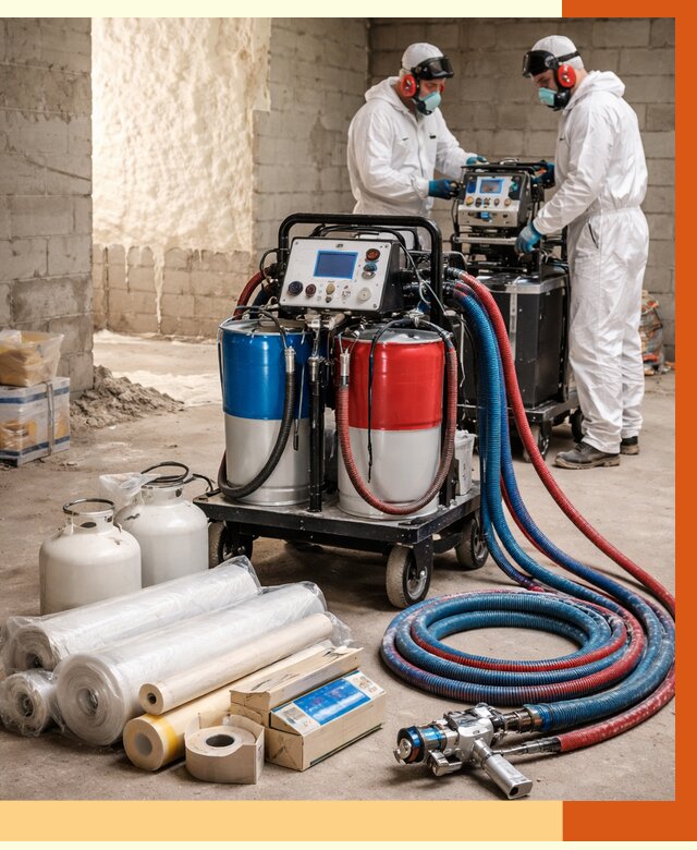 Аренда установки для напыления ППУ в Лобне от 36141 руб. | ТепломастерЛбн