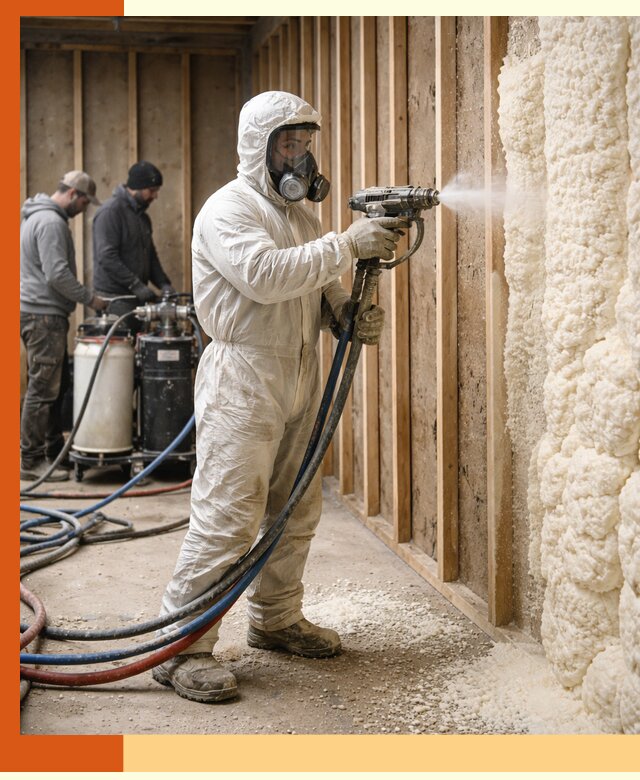 Обучение напылению ППУ: курсы для специалистов в Лобне